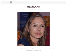 Tablet Screenshot of lisahogan.net